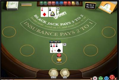 online blackjack real money