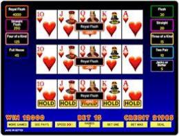 Vidoepoker online screenshot